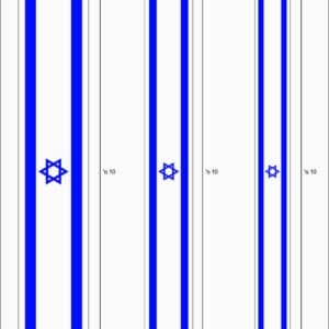 דגל אורך ישראל 7 מ' תוצרת הארץ - דגלי אורך לבניין ישראל - חנות הדגל
