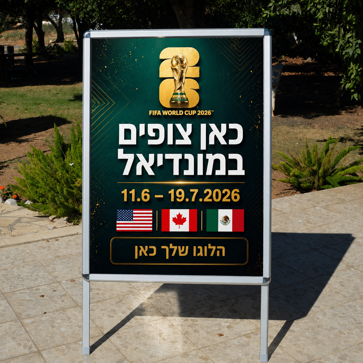 חמור פרסום למונדיאל 2026