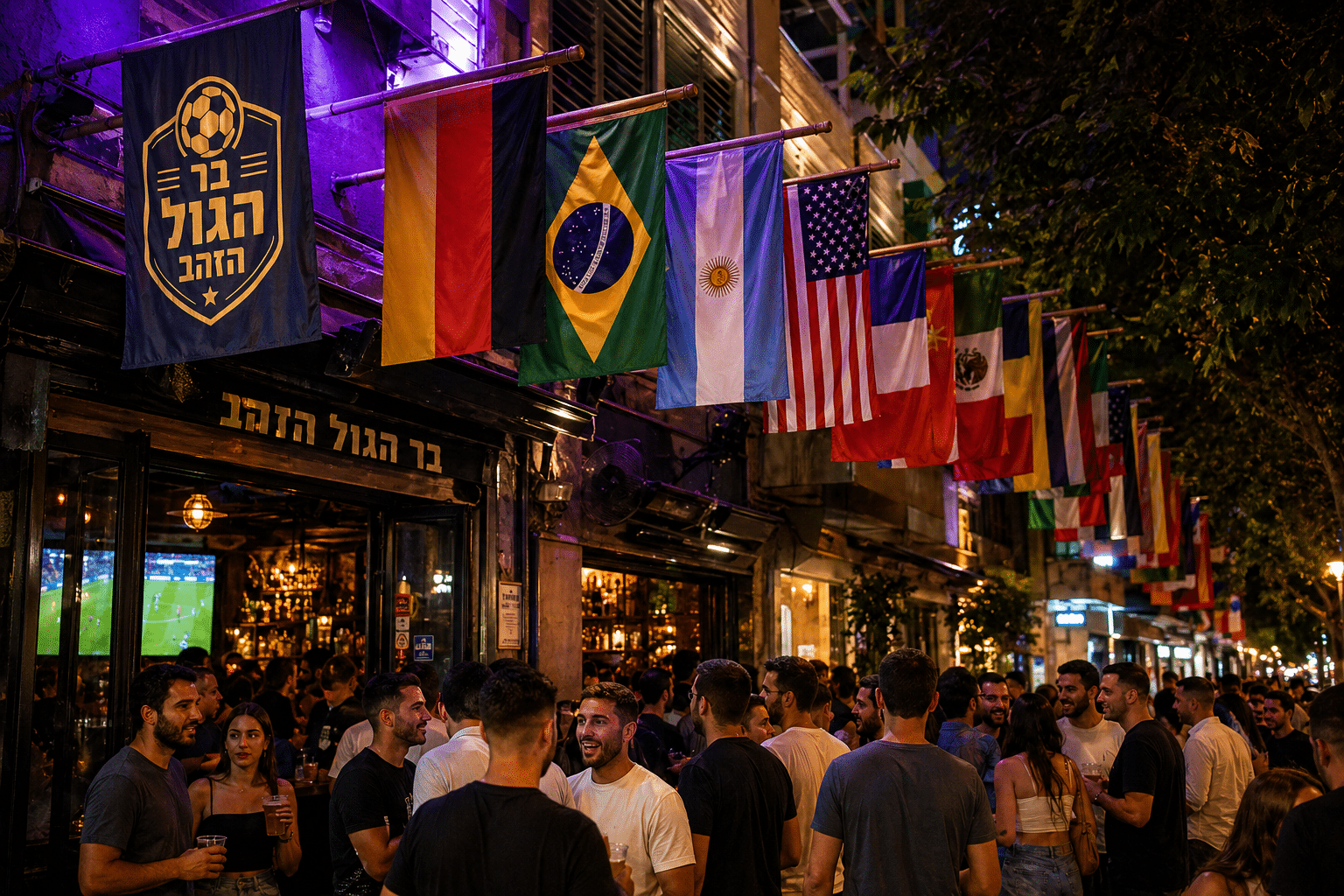 דגל סטנדרטי בעיצוב אישי למונדיאל 2026