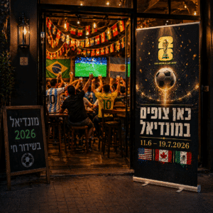 רולאפ מונדיאל 2026 – עיצוב סינמטי | 200×80 ס״מ