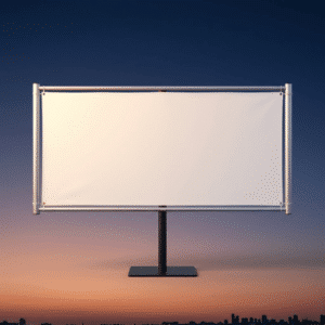 דגל M ר 166X70 ס"מ + מתקן בעיצוב אישי